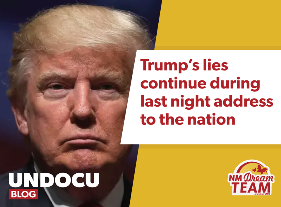 Trump’s lies continue during last night address to the nation